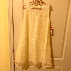 Sequins dress.